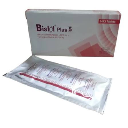 tab. Bislol Plus 5 mg + 6.25 mg